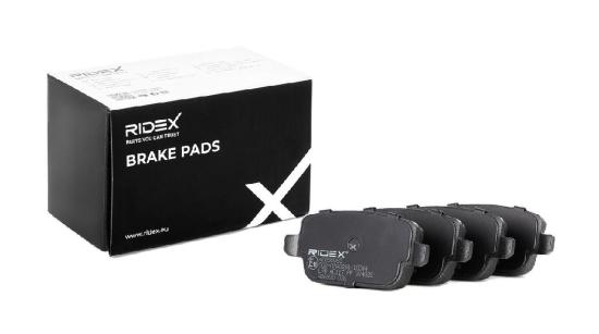 RIDEX Bremsbelagsatz Bremsbeläge Hinten für FORD MONDEO IV Turnier (BA7) S-MAX Bild RIDEX Bremsbelagsatz Bremsbeläge Hinten für FORD MONDEO IV Turnier (BA7) S-MAX