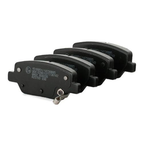 RIDEX Bremsbelagsatz Bremsbeläge Hinten für FIAT TIPO Kombi (356) Bild RIDEX Bremsbelagsatz Bremsbeläge Hinten für FIAT TIPO Kombi (356)