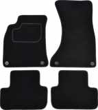 CUSTOPOL AUD130C Fußmatten Set Vorne und Hinten für AUDI A4 Avant (8K5, B8)