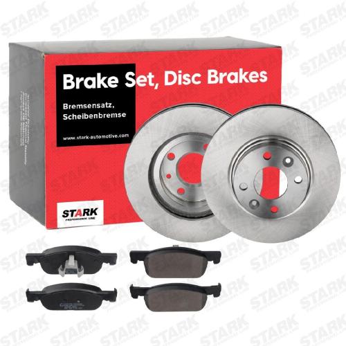 STARK Bremsenset Vorne Belüftet Ø258mm - Bremsscheiben und Beläge für RENAULT Bild STARK Bremsenset Vorne Belüftet Ø258mm - Bremsscheiben und Beläge für RENAULT