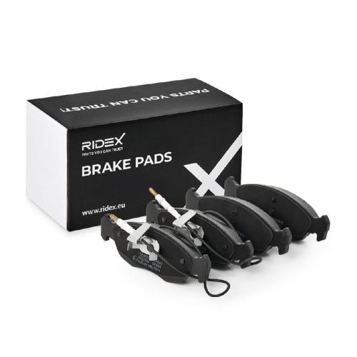 RIDEX Bremsbelagsatz Bremsbeläge Vorne passend für PEUGEOT 106 II Schrägheck Bild RIDEX Bremsbelagsatz Bremsbeläge Vorne passend für PEUGEOT 106 II Schrägheck