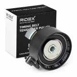 RIDEX Spannrolle Zahnriemen für FORD Fiesta Mk6 Schrägheck (JA8, JR8)