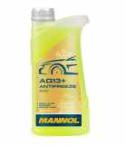 MANNOL Kühlmittel Kühlflüssigkeit G13+ gelb Fertigmischung 1L Kühlerfrostschutz