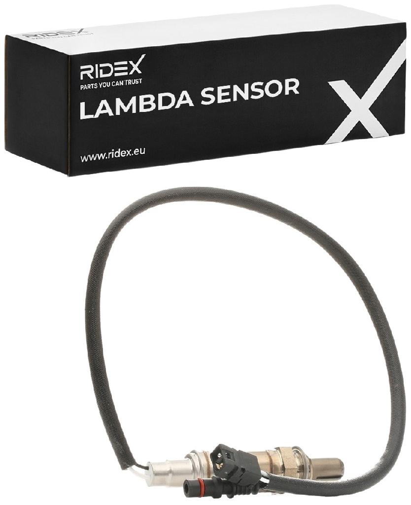 RIDEX 3922L0157 Lambdasonde Regelsonde vor Katalysator Oxygen O2 Sensor Beheizt