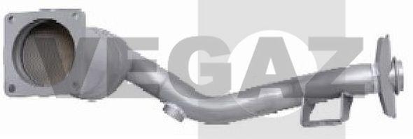 VEGAZ CK-990 Katalysator Kat mit Anbau-/Befestigungsmaterial für Fahrzeuge mit