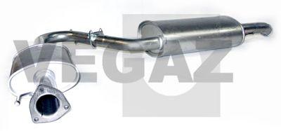 VEGAZ Endschalldämpfer für FIAT DUCATO Kasten (244)