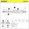 RIDEX 219G0252 Heckklappendämpfer hinten Länge:275mm 660N Hub: 95mm für AUDI 80 Bild RIDEX 219G0252 Heckklappendämpfer hinten Länge:275mm 660N Hub: 95mm für AUDI 80