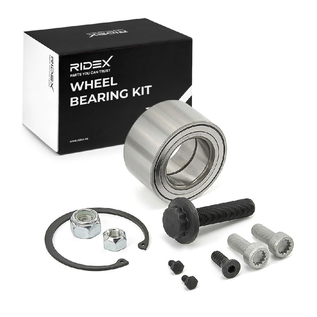 RIDEX 654W0772 Radlagersatz pro 1 Rad Vorne beidseitig für SKODA V03940001AP104