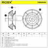 RIDEX 1180S0005 Federbeinstützlager ohne Lager Vorne beidseitig für OPEL Bild RIDEX 1180S0005 Federbeinstützlager ohne Lager Vorne beidseitig für OPEL