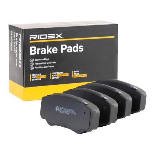 RIDEX Bremsbelagsatz Bremsbeläge Hinten für FIAT Ducato Kastenwagen (250, 290) Bild RIDEX Bremsbelagsatz Bremsbeläge Hinten für FIAT Ducato Kastenwagen (250, 290)