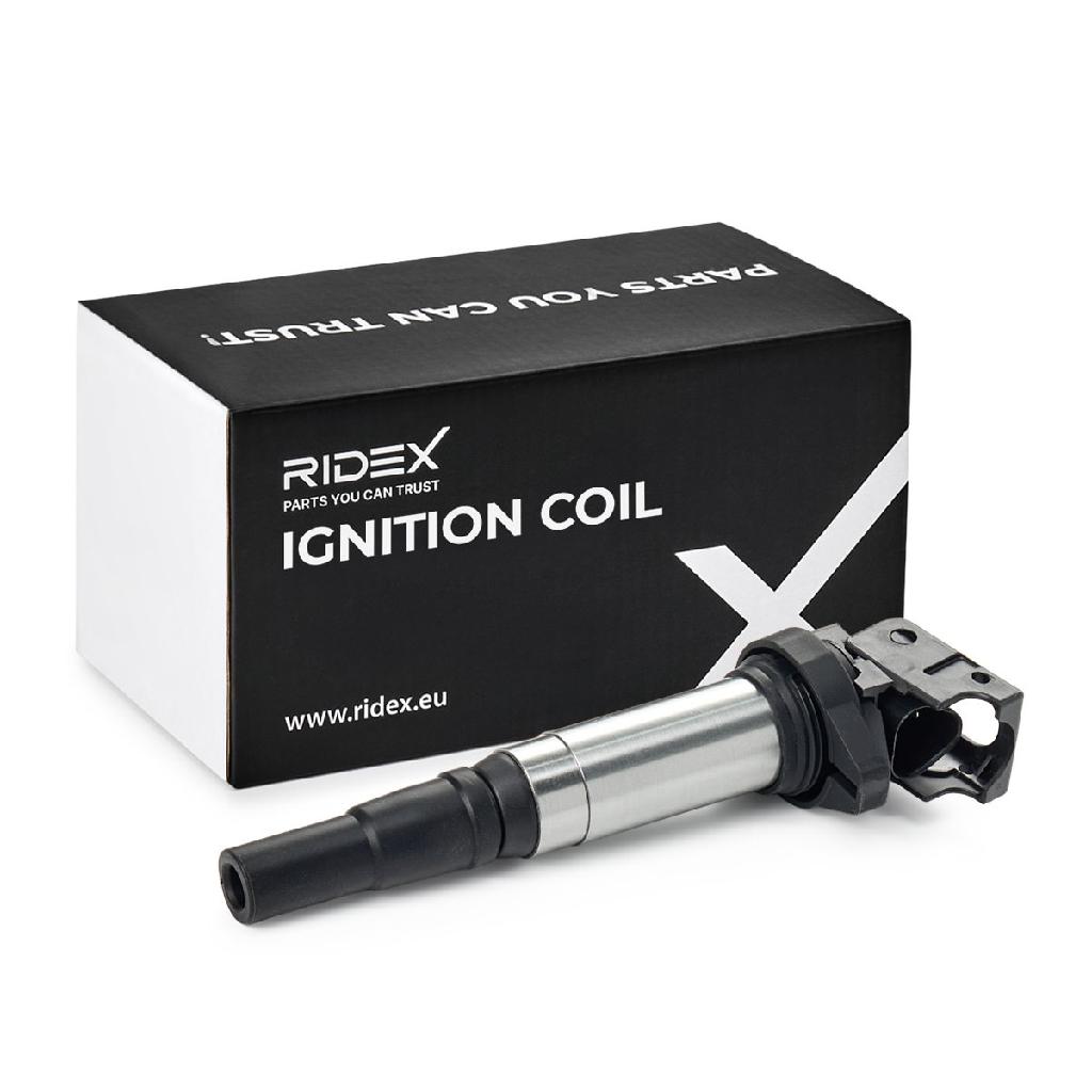 RIDEX 689C0343 Zündspule 12V für BMW 3 Touring (E91) 245190 133825 12130390064