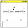RIDEX Handbremsseil Hinten Links passend für PEUGEOT 309 II (3C, 3A) Bild RIDEX Handbremsseil Hinten Links passend für PEUGEOT 309 II (3C, 3A)