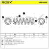 RIDEX 188C0090 2x Federn Fahrwerksfedern Hinten für VW Golf 5I (5K1) Bild RIDEX 188C0090 2x Federn Fahrwerksfedern Hinten für VW Golf 5I (5K1)