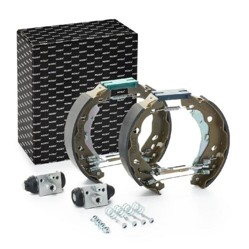 RIDEX Bremsenset Trommelbremse Bremsbacken Satz Hinten für RENAULT Clio 1I Bild RIDEX Bremsenset Trommelbremse Bremsbacken Satz Hinten für RENAULT Clio 1I
