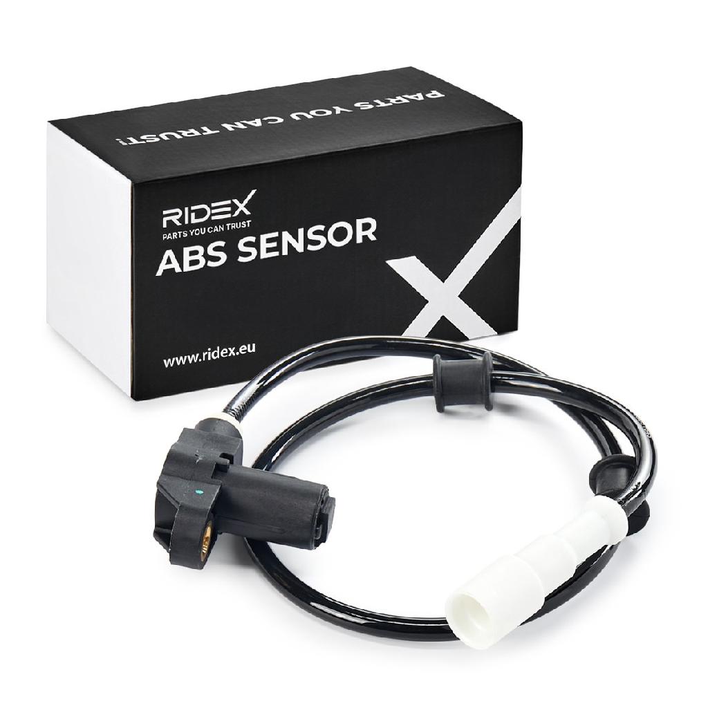 RIDEX ABS-Sensor 412W0406 beidseitig vorne Anzahl der Steckkontakte: 2 für OPEL