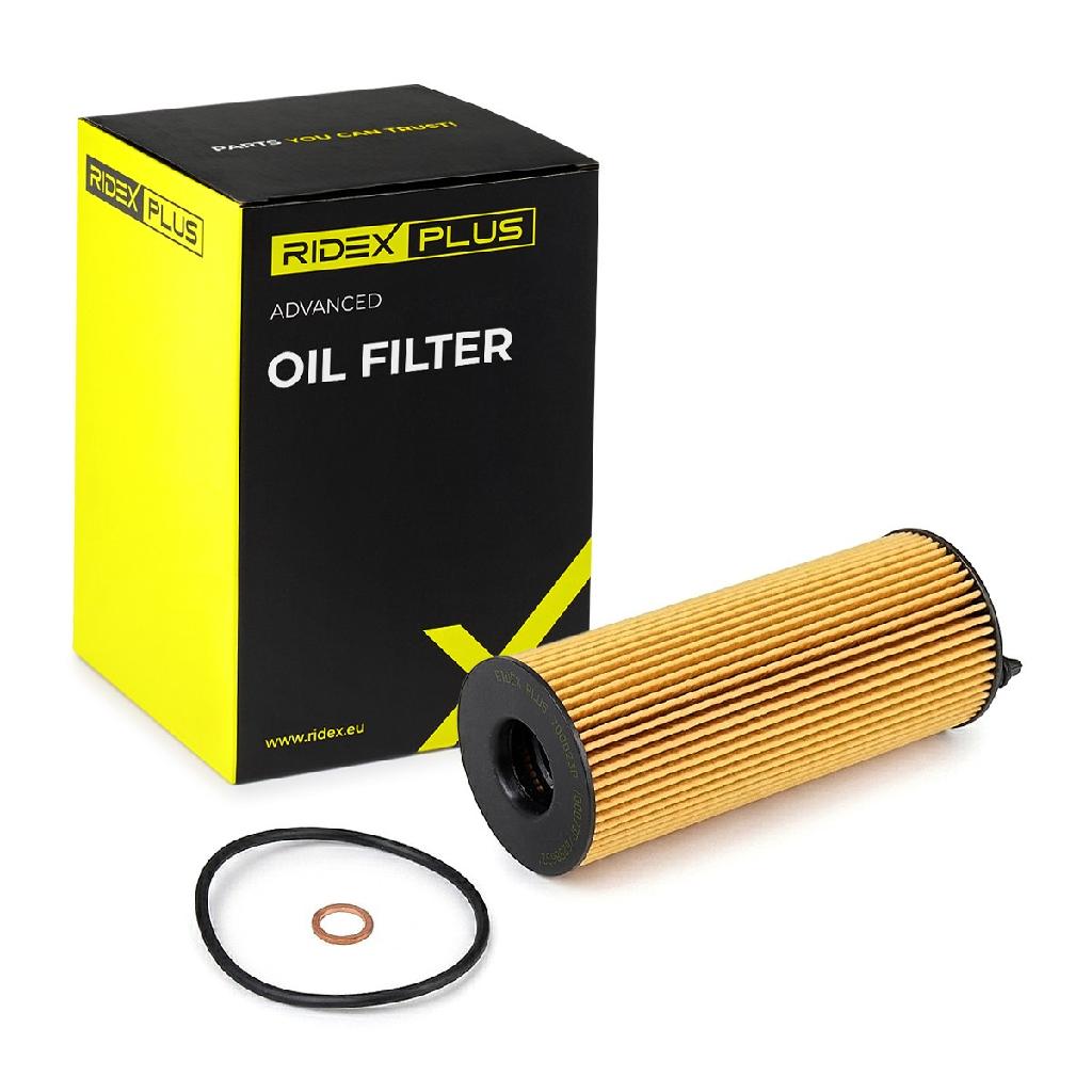RIDEX PLUS Ölfilter Motorölfilter Filtereinsatz 7O0023P für BMW 3 Touring (E91)