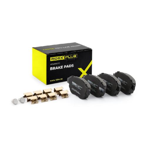 RIDEX PLUS Bremsbelagsatz Bremsbeläge Vorne passend für PEUGEOT 206 Schrägheck Bild RIDEX PLUS Bremsbelagsatz Bremsbeläge Vorne passend für PEUGEOT 206 Schrägheck