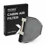RIDEX 424I0070 Innenraumfilter Pollenfilter Aktivkohlefilter Höhe: 72 Breite: