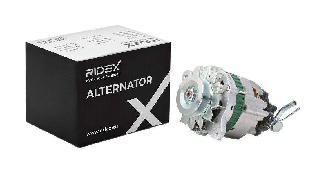 RIDEX 4G0700 Lichtmaschine 50A 12V Drehrichtung im Uhrzeigersinn mit A2T01384