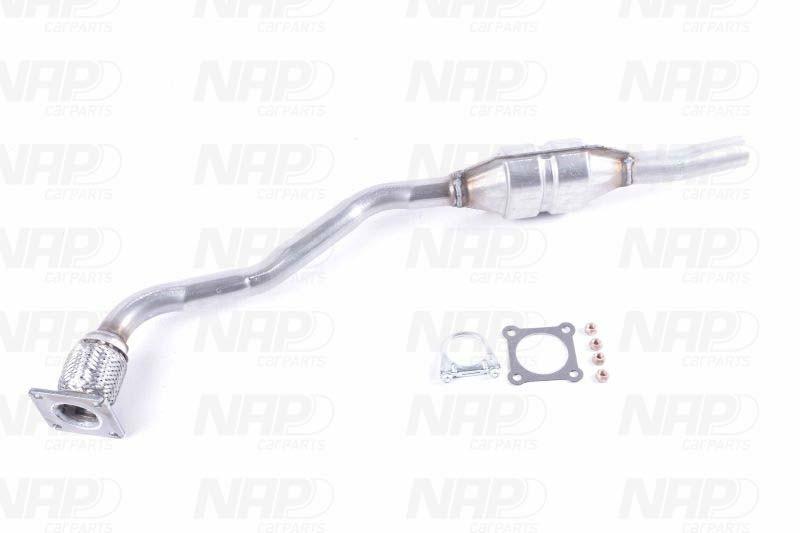 NAP carparts CAK10800 Katalysator Kat mit Anbau-/Befestigungsmaterial für Euro 2