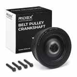 RIDEX 3213B0171 Riemenscheibe Kurbelwelle Kurbelwellenriemenscheibe 6-Rippen