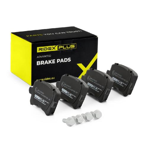RIDEX PLUS Bremsbelagsatz Bremsbeläge Hinten für VW Golf 5 Schrägheck (1K1) Bild RIDEX PLUS Bremsbelagsatz Bremsbeläge Hinten für VW Golf 5 Schrägheck (1K1)