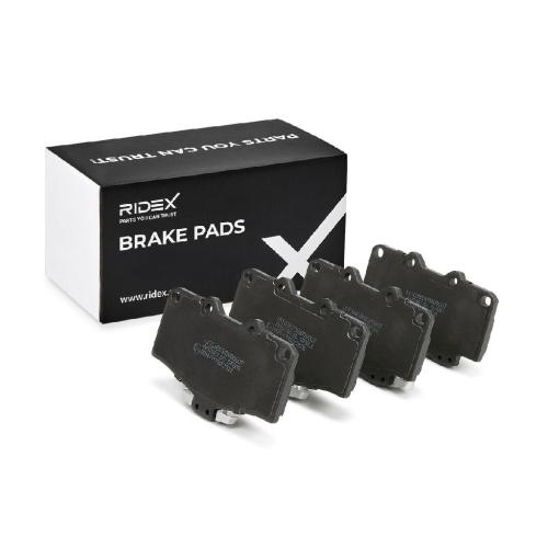 RIDEX Bremsbelagsatz Bremsbeläge Vorne für TOYOTA LAND CRUISER 90 (J9) Bild RIDEX Bremsbelagsatz Bremsbeläge Vorne für TOYOTA LAND CRUISER 90 (J9)