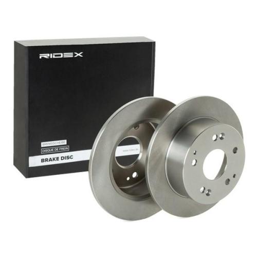 RIDEX 82B1023 2x Bremsscheiben Hinten Ø259,6mm voll für HONDA 42510S1A305 Bild RIDEX 82B1023 2x Bremsscheiben Hinten Ø259,6mm voll für HONDA 42510S1A305