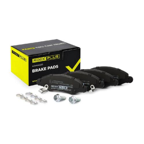 RIDEX PLUS Bremsbelagsatz Bremsbeläge Vorne für OPEL AGILA (A) (H00) für SUZUKI Bild RIDEX PLUS Bremsbelagsatz Bremsbeläge Vorne für OPEL AGILA (A) (H00) für SUZUKI
