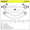 RIDEX 273C0399 Lenker Radaufhängung Querlenker Rear für OPEL Vectra C Caravan Bild RIDEX 273C0399 Lenker Radaufhängung Querlenker Rear für OPEL Vectra C Caravan