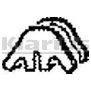 VEGAZ Auspuffhalter für BMW 6 Coupe (E24) Bild VEGAZ Auspuffhalter für BMW 6 Coupe (E24)