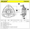 RIDEX 1180S0160 Federbeinstützlager ohne Kugellager Vorne für FORD 1117734 Bild RIDEX 1180S0160 Federbeinstützlager ohne Kugellager Vorne für FORD 1117734
