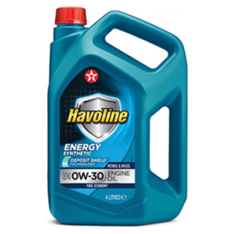 TEXACO Motoröl 0W-30 Havoline Vollsynthetiköl Motor Öl ACEA A1/B1 ACEA A5/B5 API