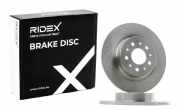 RIDEX 82B1966 2x Bremsscheiben Hinten Ø264mm voll für FIAT TIPO Kombi (356)