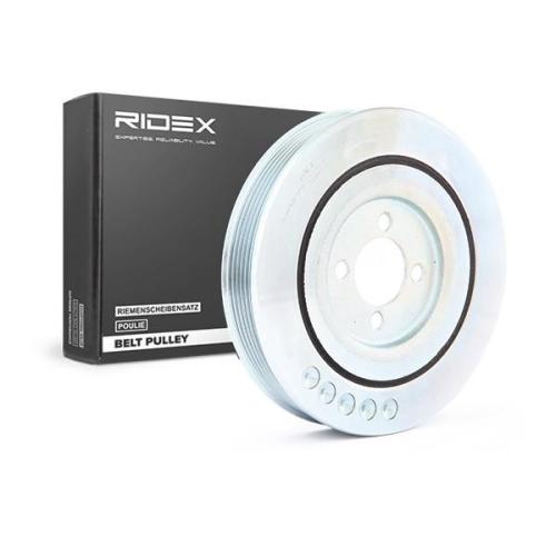 RIDEX 3213B0024 Riemenscheibe Kurbelwelle 165mm Kurbelwellenriemenscheibe Bild RIDEX 3213B0024 Riemenscheibe Kurbelwelle 165mm Kurbelwellenriemenscheibe