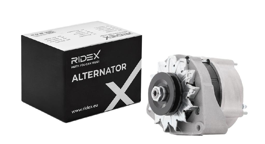 RIDEX 4G0901 Lichtmaschine 65A 12V Drehrichtung im Uhrzeigersinn mit für VW