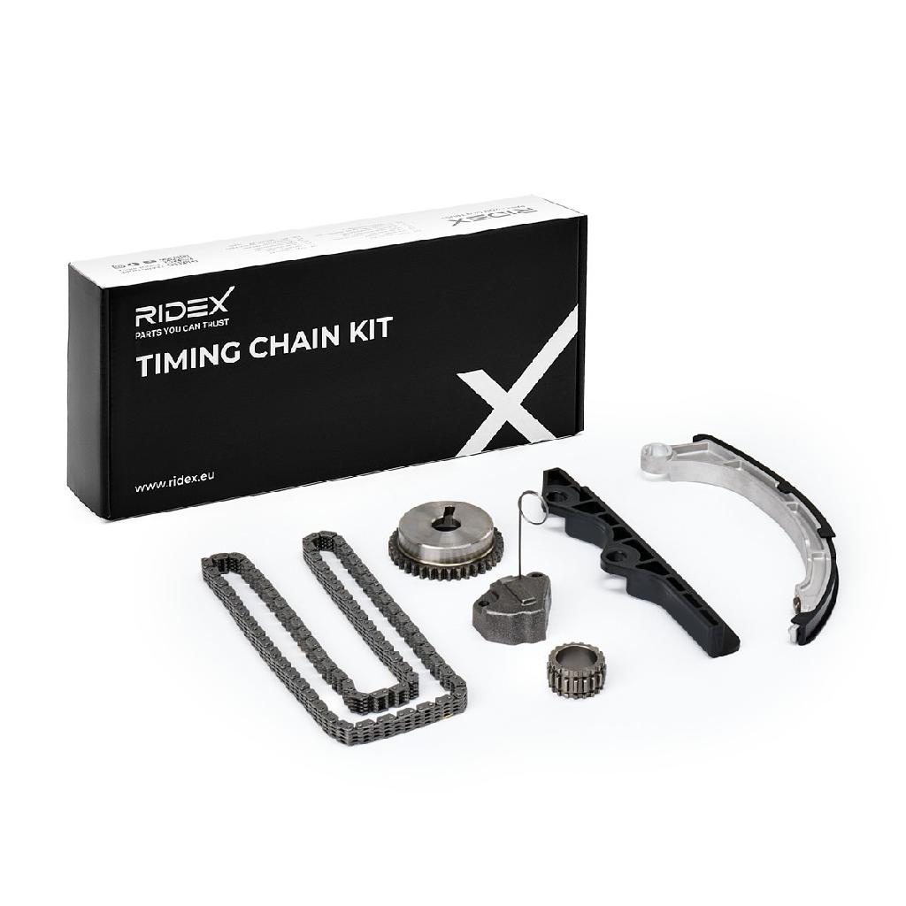 RIDEX 1389T2674 Steuerkettensatz Steuerkette Zahnkette 144 für NISSAN MICRA III