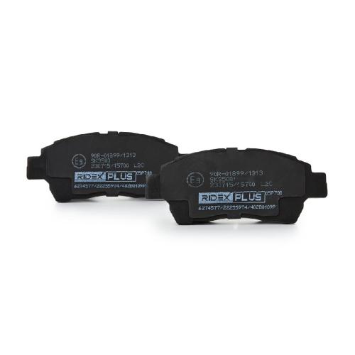 RIDEX PLUS Bremsbelagsatz Bremsbeläge Vorne für TOYOTA Yaris Schrägheck (P13) Bild RIDEX PLUS Bremsbelagsatz Bremsbeläge Vorne für TOYOTA Yaris Schrägheck (P13)