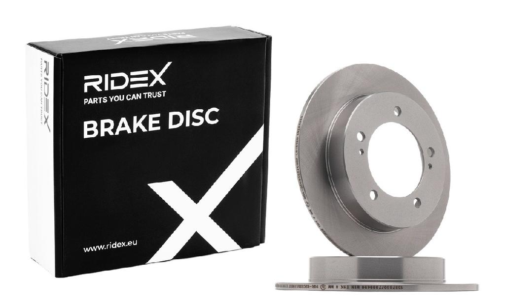 RIDEX 82B0147 2x Bremsscheiben Vorne Ø290,2mm voll für SUZUKI JIMNY (FJ)