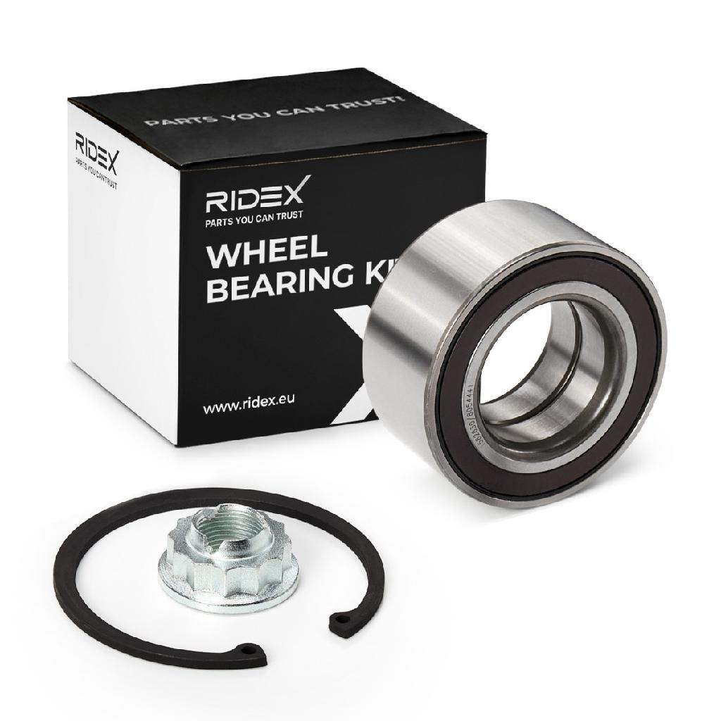 RIDEX 654W0212 Radlagersatz pro 1 Rad Vorne mit Anbau-/Befestigungsmaterial