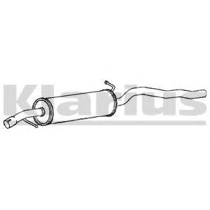 VEGAZ Mittelschalldämpfer für VW SHARAN (7M8, 7M9, 7M6) Bild VEGAZ Mittelschalldämpfer für VW SHARAN (7M8, 7M9, 7M6)