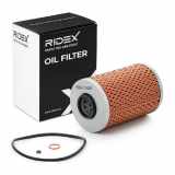 RIDEX Ölfilter Motorölfilter Filtereinsatz mit Dichtungen 7O0204 für BMW 7 (E32)