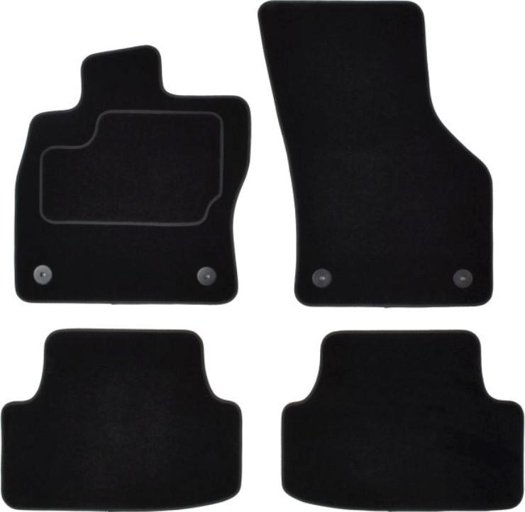 MAMMOOTH A041 VW200 PRM 01 Fußmatten Set Vorne und Hinten für VW