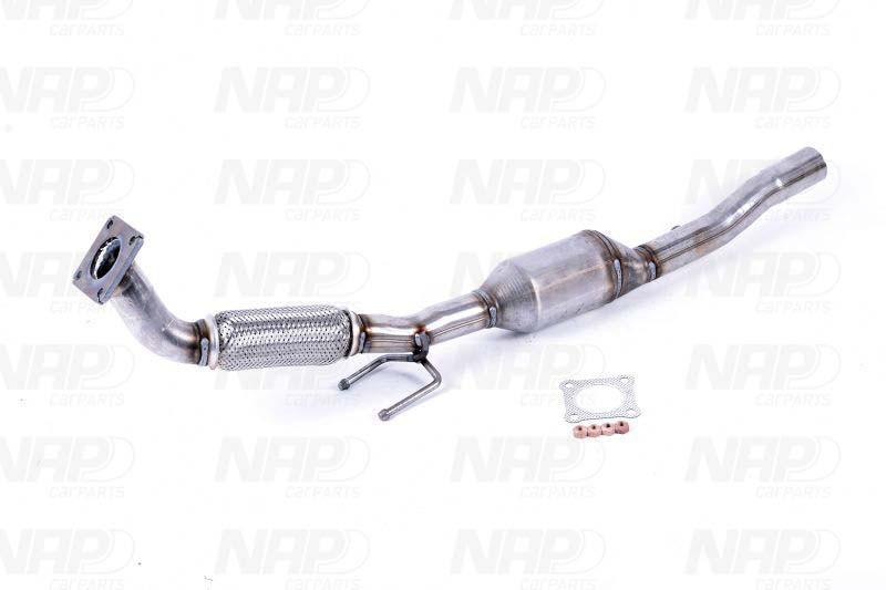 NAP carparts CAK10759 Katalysator Kat mit Anbau-/Befestigungsmaterial für Euro 4