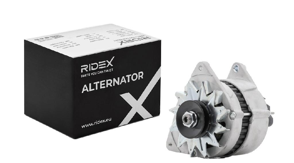 RIDEX 4G0466 Lichtmaschine 70A 12V Drehrichtung im Uhrzeigersinn für 1406044