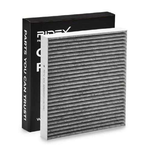 RIDEX 424I0845 Innenraumfilter Pollenfilter Aktivkohlefilter Höhe: 30 Breite: Bild RIDEX 424I0845 Innenraumfilter Pollenfilter Aktivkohlefilter Höhe: 30 Breite: