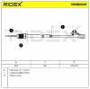 RIDEX 3938E0011 Abgastemperatursensor 2-Polig vor Abgasturbolader für NISSAN Bild RIDEX 3938E0011 Abgastemperatursensor 2-Polig vor Abgasturbolader für NISSAN