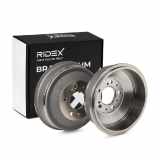 RIDEX 123B0017 2x Bremstrommeln Set Hinten InnenØ254,5mm AußenØ297,8mm