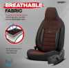Otom OTOMSPTPLS103CTY Universal Sitzschonbezug Vorne und Hinten Satz Schwarz Rot Bild Otom OTOMSPTPLS103CTY Universal Sitzschonbezug Vorne und Hinten Satz Schwarz Rot