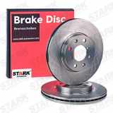 STARK SKBD-0020057 2x Bremsscheiben Vorne Ø251,8mm Belüftet für SUZUKI